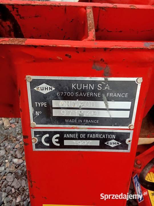 Kosiarka kuhn gmd500 Krobusz
