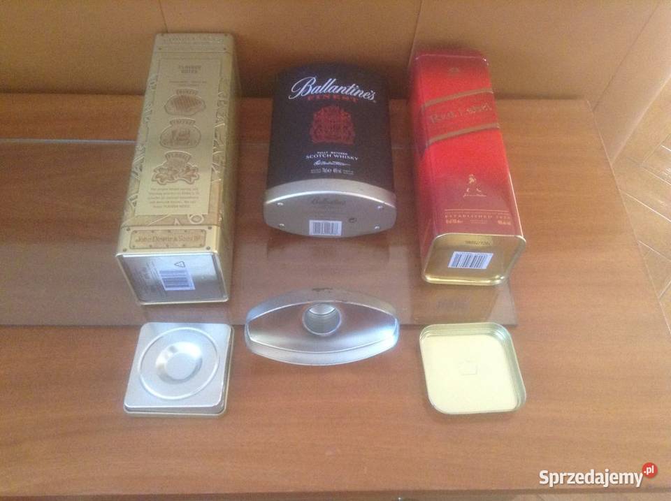 Różne kolekcjonerskie puszki blaszane z opolskie Opole sprzedam
