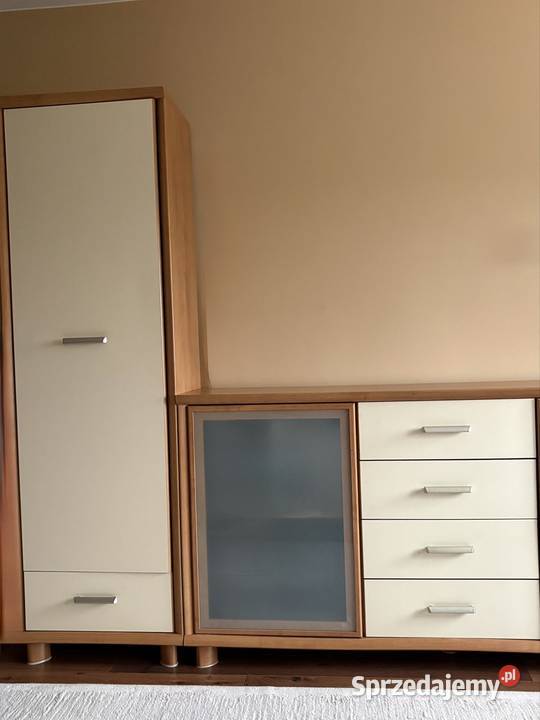 Zestaw komoda komin Black Red White biurko Dom i Ogród opolskie Niemodlin sprzedam