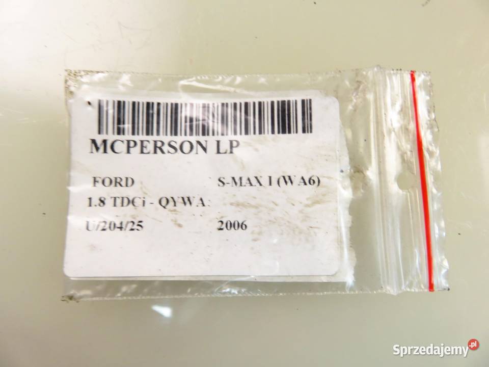 MCPERSON LEWY PRZEDNI FORD S I 18 TDCi 313759