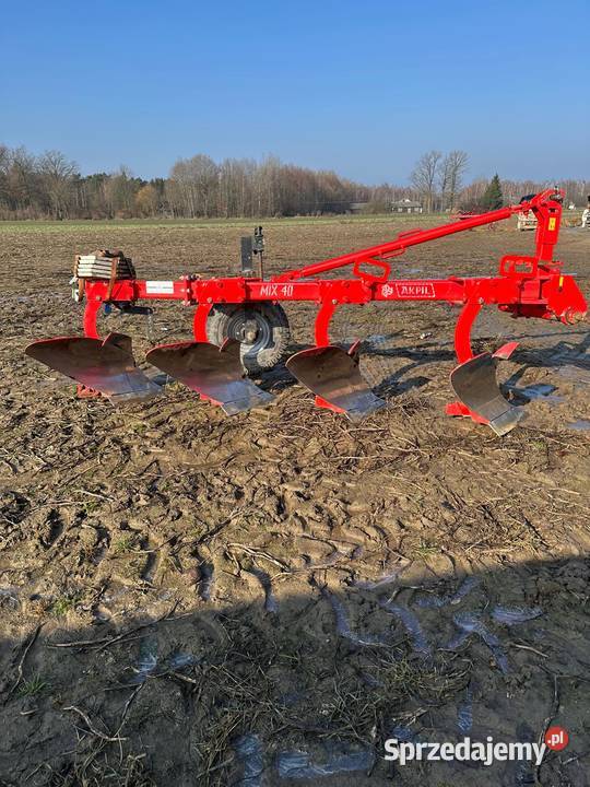 Pług Akpil Mix 4x40 nieuszkodzony Piechy