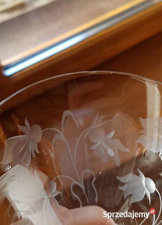 Szklane szlifowane kieliszki ok 200 ml śląskie Dąbrowa Górnicza