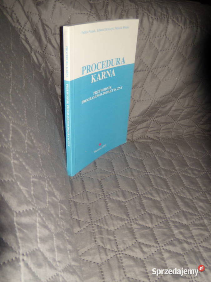 Procedura karna Przewodnik programowo Pozostałe Warszawa