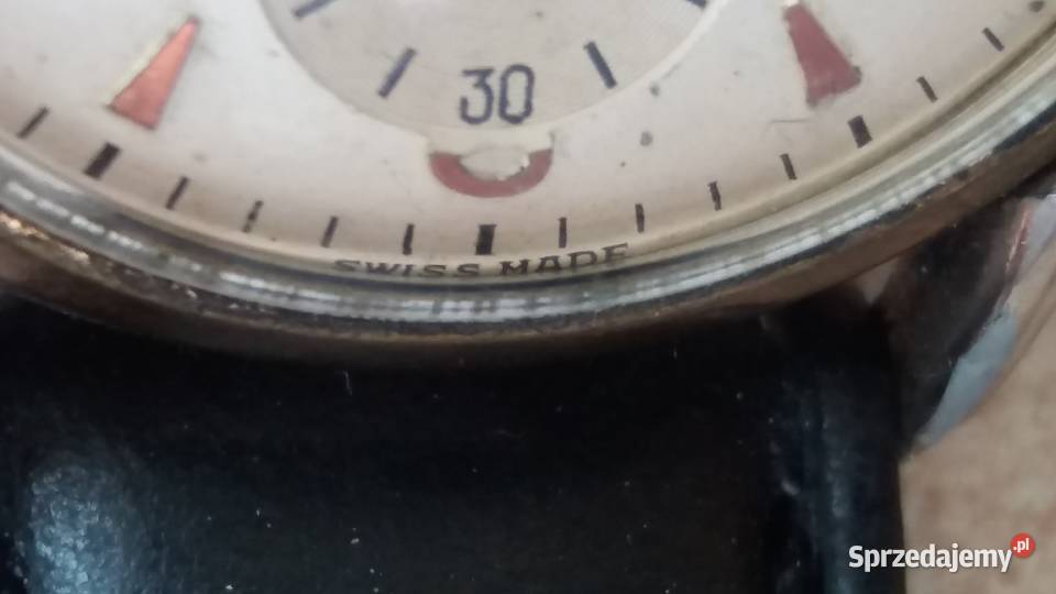 Szwajcarski Zegarek z lat 40tych MELOS 15 Rubis Płońsk