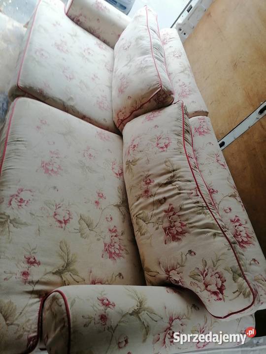 Sofa dwuczęściowa z poduszkami szerokość 220 100cm Toruń