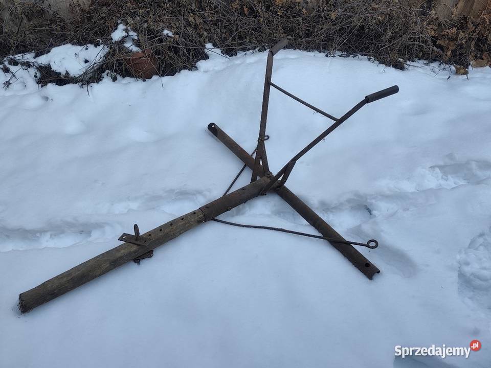 Rama zabytkowy płużek konny pług bronka radło sprzedam