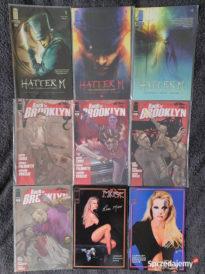 Zestaw 50 oryginalnych komiksów Image USA pomorskie Gdynia sprzedam