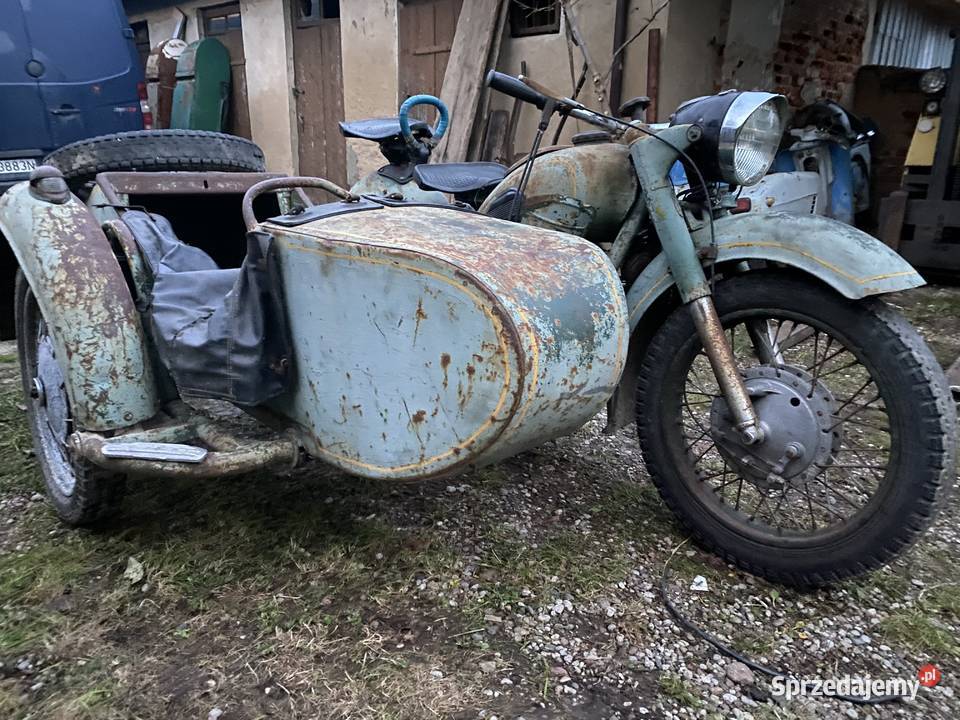 K750 zarejestrowany w Polsce białe tablice m72 uszkodzony Motoryzacja Siedlce