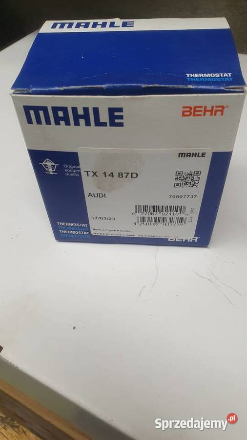 Termostat mahle audi seat vw skoda Rudzica