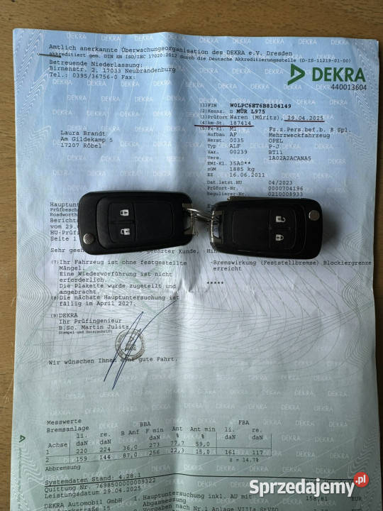 Opel Astra Szczecin