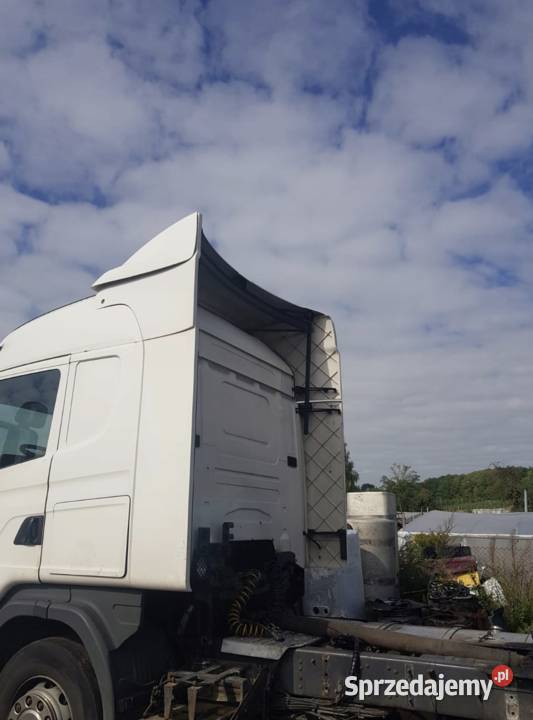KABINA Scania R HIGHLINE duzy schowek blacha Części Zawichost