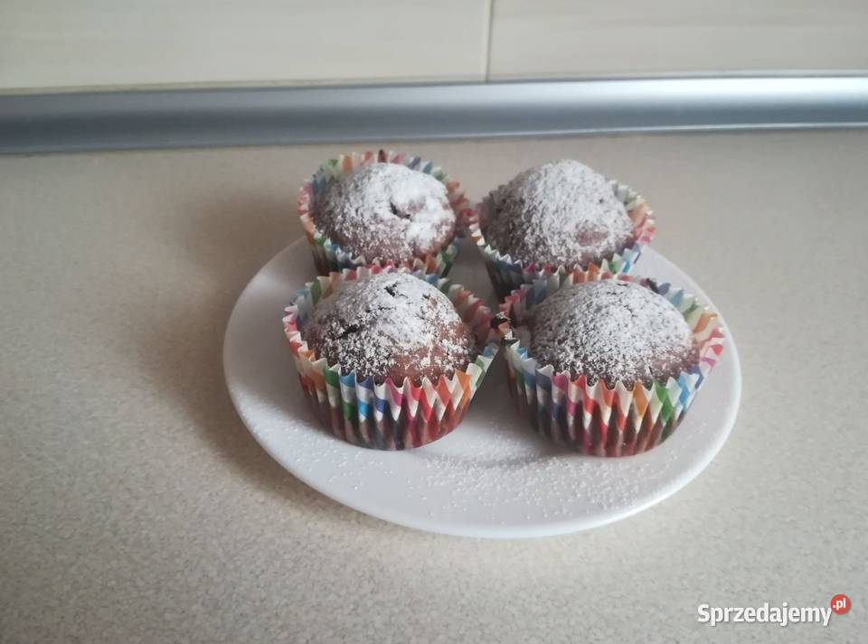 Babeczki kakaowe z orzechami włoskimi Grudziądz sprzedam