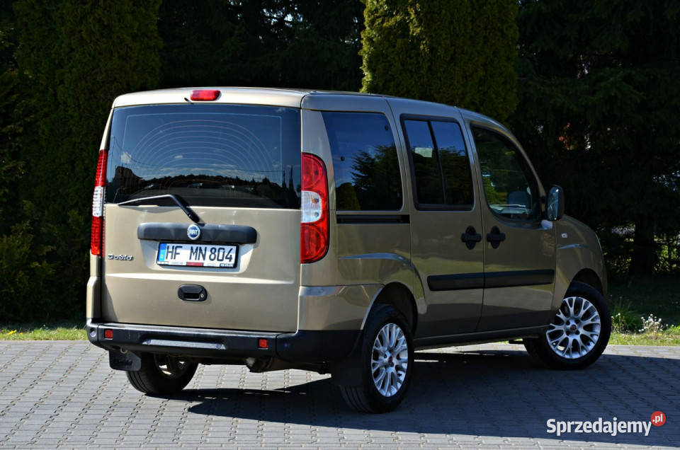 Fiat Doblo 14 Benz 77 7 Osób Super Stan I 77KM Samochody osobowe Ostrów Mazowiecka