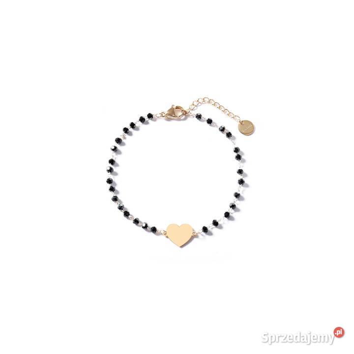 Bransoletka Walentynki Prezent Złota Serce wielkopolskie Poznań