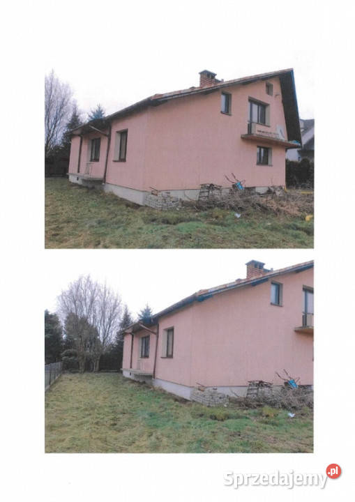 Syndyk sprzeda dom w spytkowicach pow wadowice Nieruchomości Spytkowice