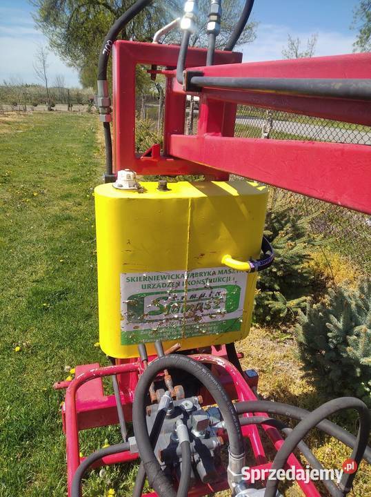 Otrząsarka do wiśni SFAMASZ własna hydraulika Rawa Mazowiecka