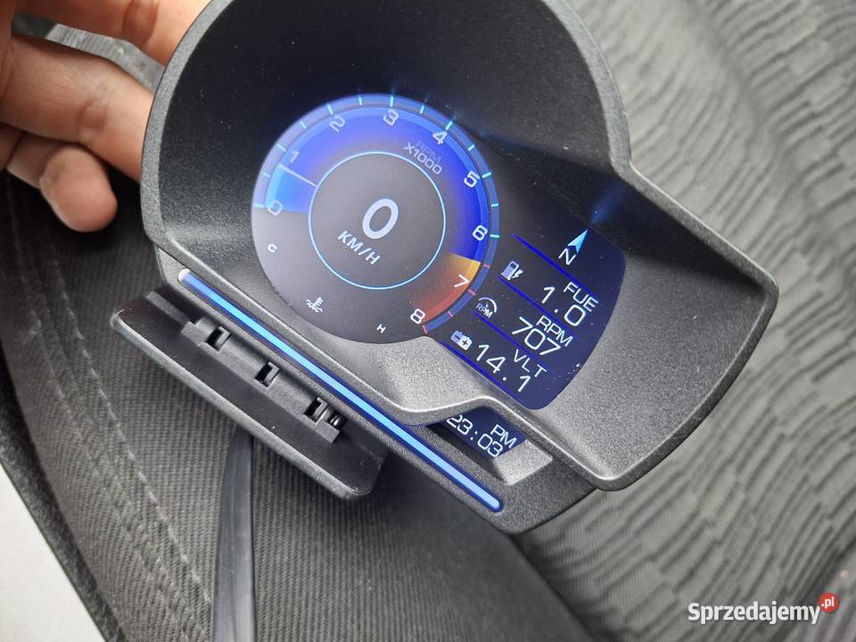 Wyświetlacz Head Up OBD2 GPS Żary