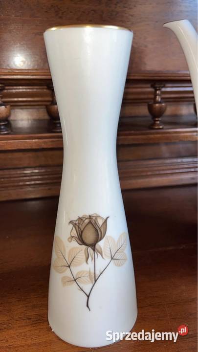 Wazon Rosenthal Germany Schattenrose Form 2000 Porcelana i szkło pomorskie Gdańsk