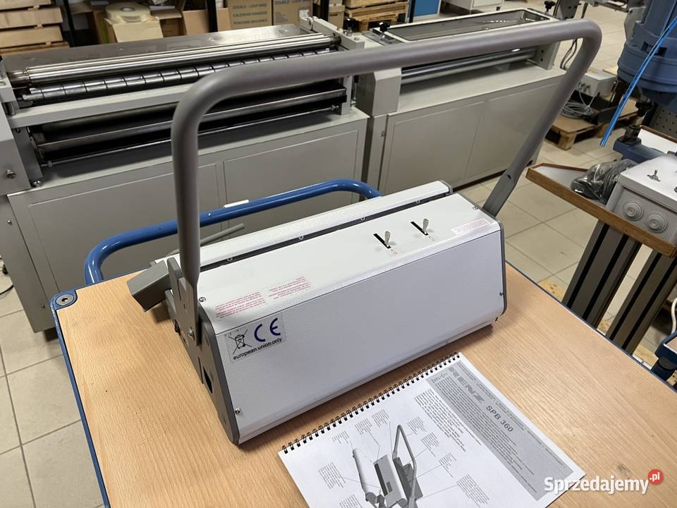 Bindownica RENZ SPB 360 spirala wkręcana Radom