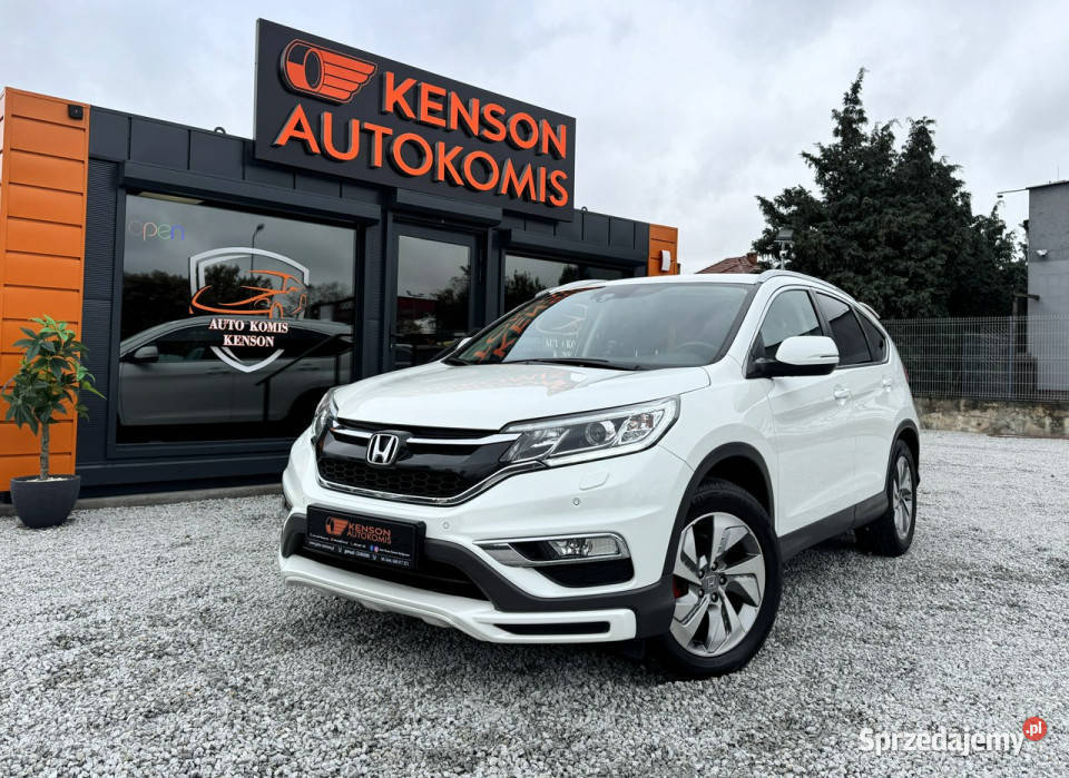 Honda CRV Polski Salon 1włąś LPG BRC Kamera elektryczne lusterka Bydgoszcz