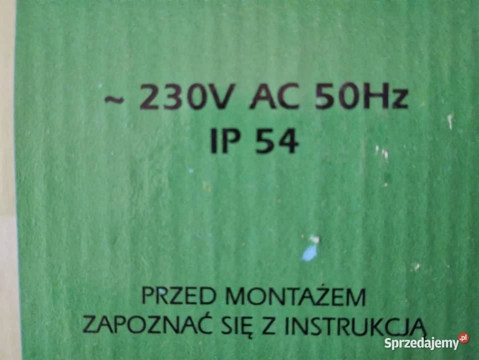 Naświetlacz halogenowy 500W ze szpilką do gruntu Halogeny i naświetlacze Olkusz