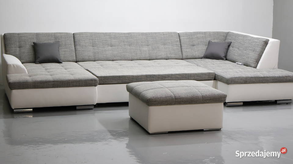 TND nowy niemiecki narożnik U z funkcja spania wielkopolskie Poznań