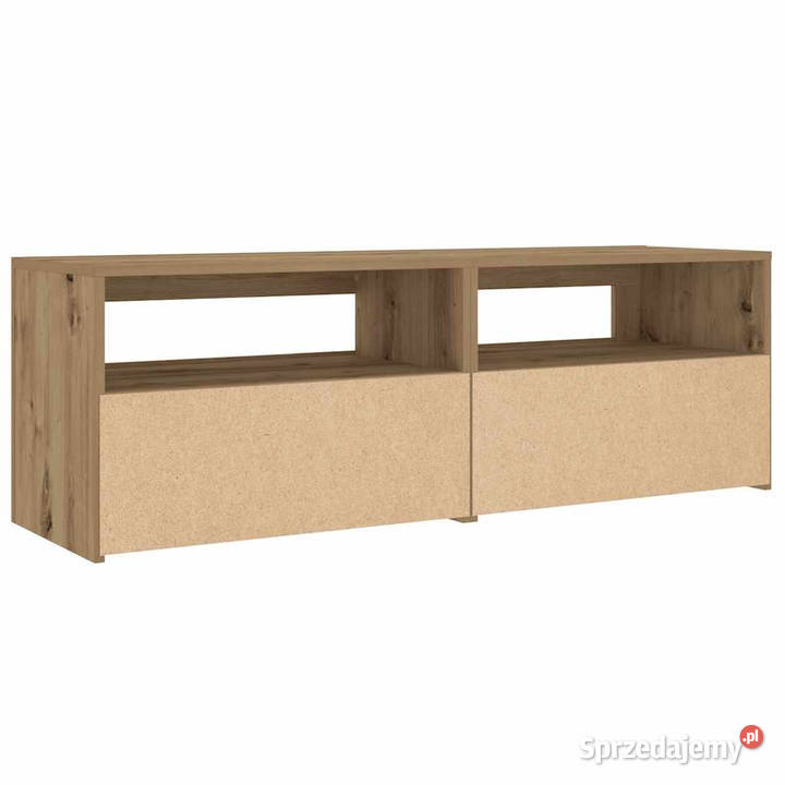Szafki nocne z LED 2 dąb artisan 60x35x40 Warszawa