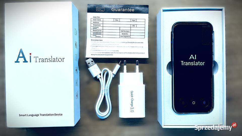 Nowy Translator Elektroniczny AI F19 Tłumacz Szydłowiec sprzedam