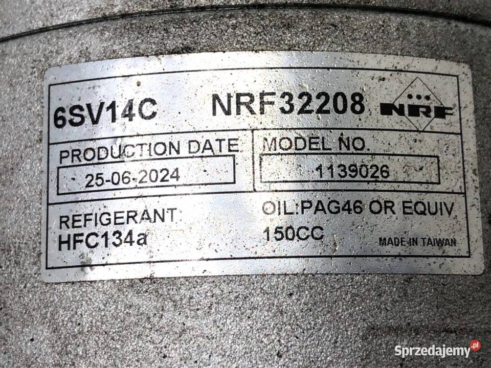 SPRĘŻARKA KLIMATYZACJI NISSAN QASHQAI J10 Kompresory klimatyzacji