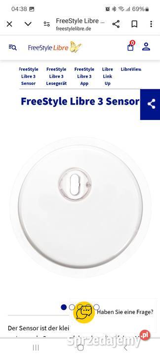 Sensor freestylelibre3 Pozostałe Słubice