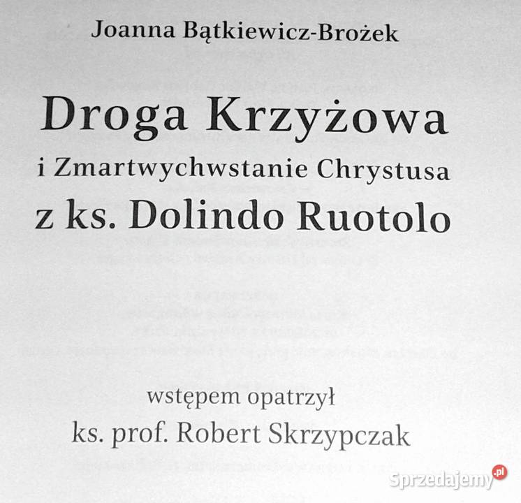 Droga Krzyżowa i Zmartwychwstanie Chrystusa z ks lubelskie Chełm sprzedam