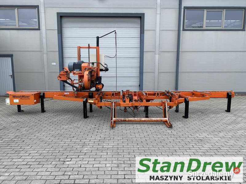 Trak WoodMizer LT 40 z hydrauliką i korowarką Mojusz