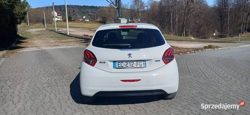 Peugeot 208 12 82 welurowa tapicerka Wadowice
