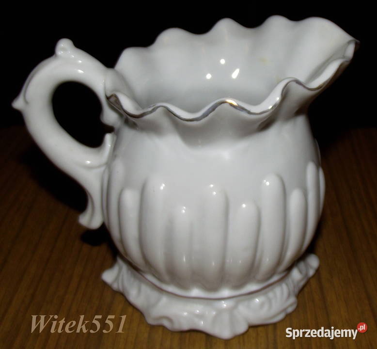 Porcelanowy Kolorowy Błyszczący DZBANEK Z Stalowa Wola