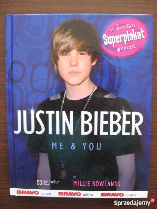 Książka JUSTIN BIEBER Me You duży Gorzów Wielkopolski