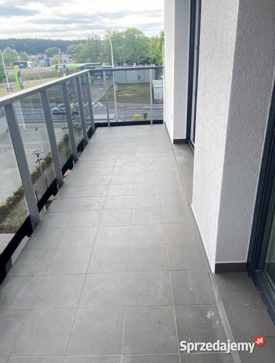 Nowo wybudowana inwestycja Rynkowej w Pile balkon Piła