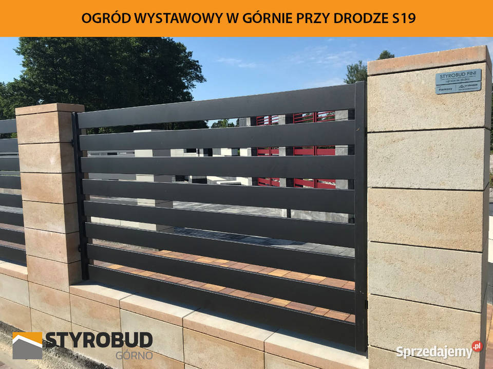 Ogrodzenie gładkie Styrobud Fini PF3 20x50x20 podkarpackie Rzeszów sprzedam