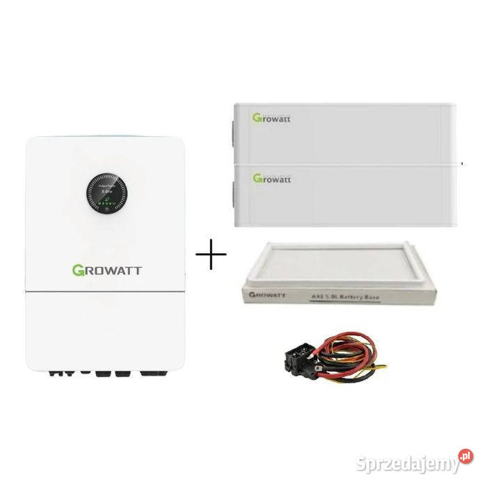 Zestaw Growatt falownik hybrydowy WIT8KXHU
