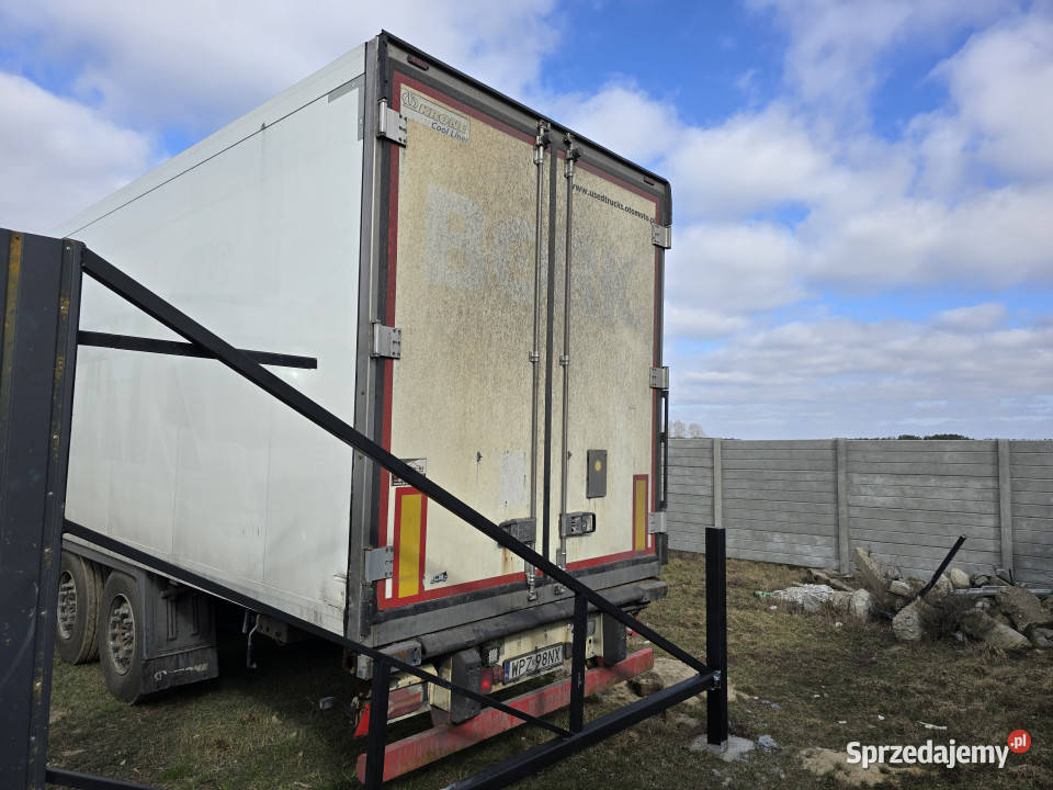 Naczepa chłodnia KRONE SD ładowność 27 111 2013 Dzbądzek