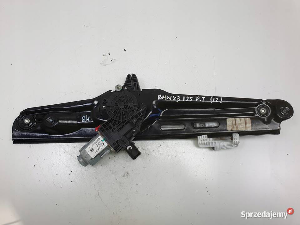 BMW X3 F25 PODNOŚNIK SZYBY prawy tył PASAŻERA Mechanizmy opuszczania szyb Janów