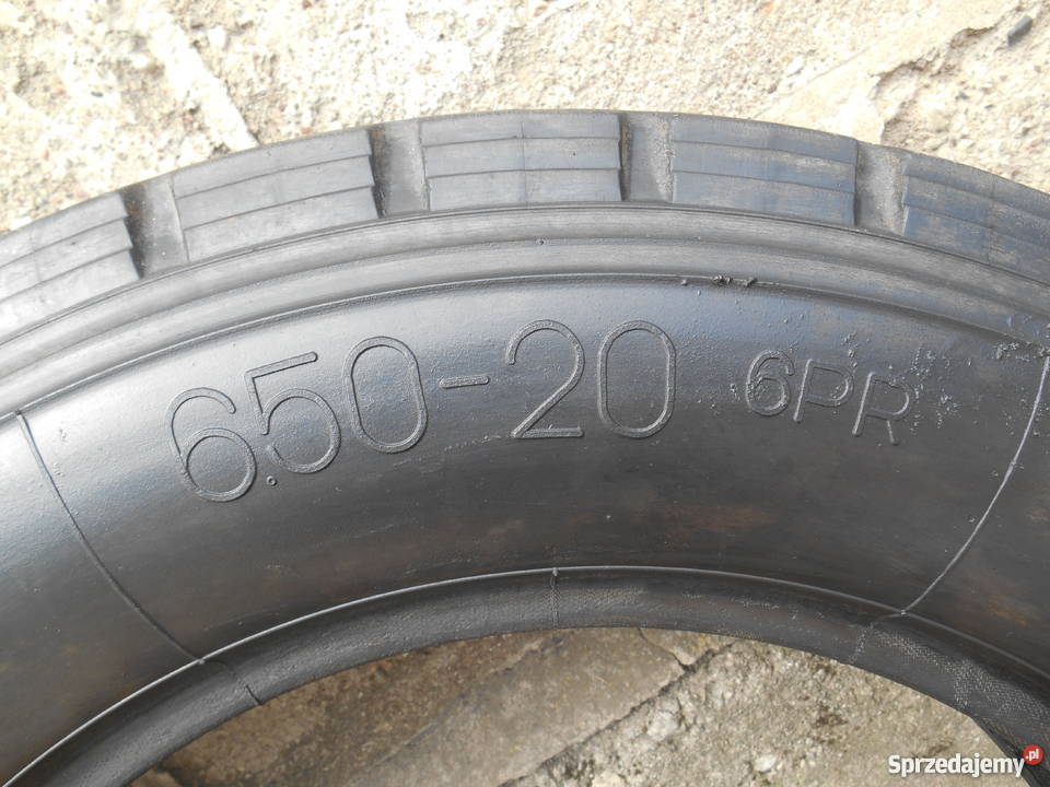 Opony 65020 stan idealny Pozostałe Daszyna