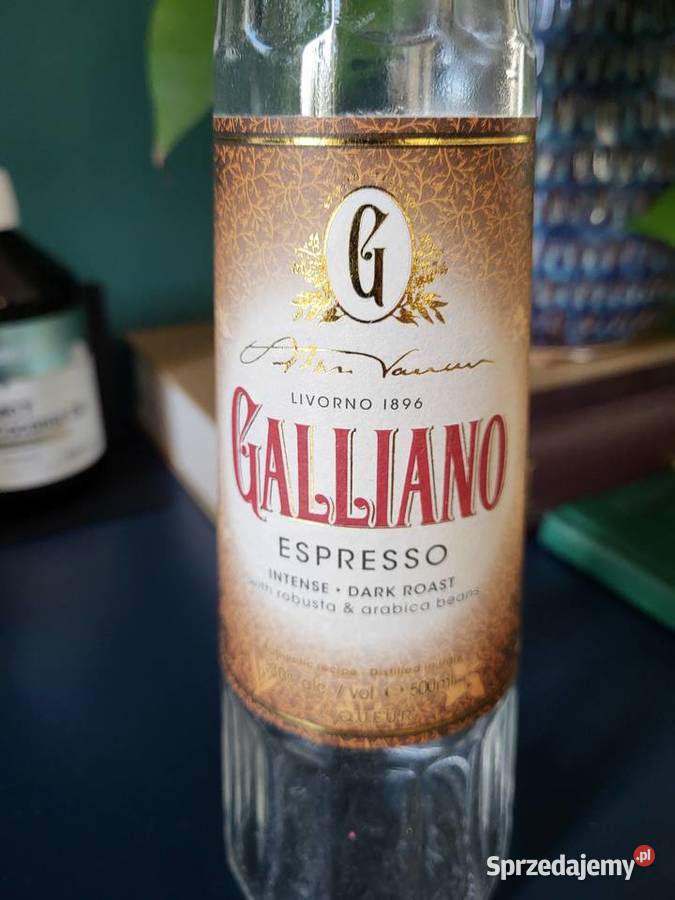 Galliano Espresso500 ml Pusta kolekcjonerska Warszawa