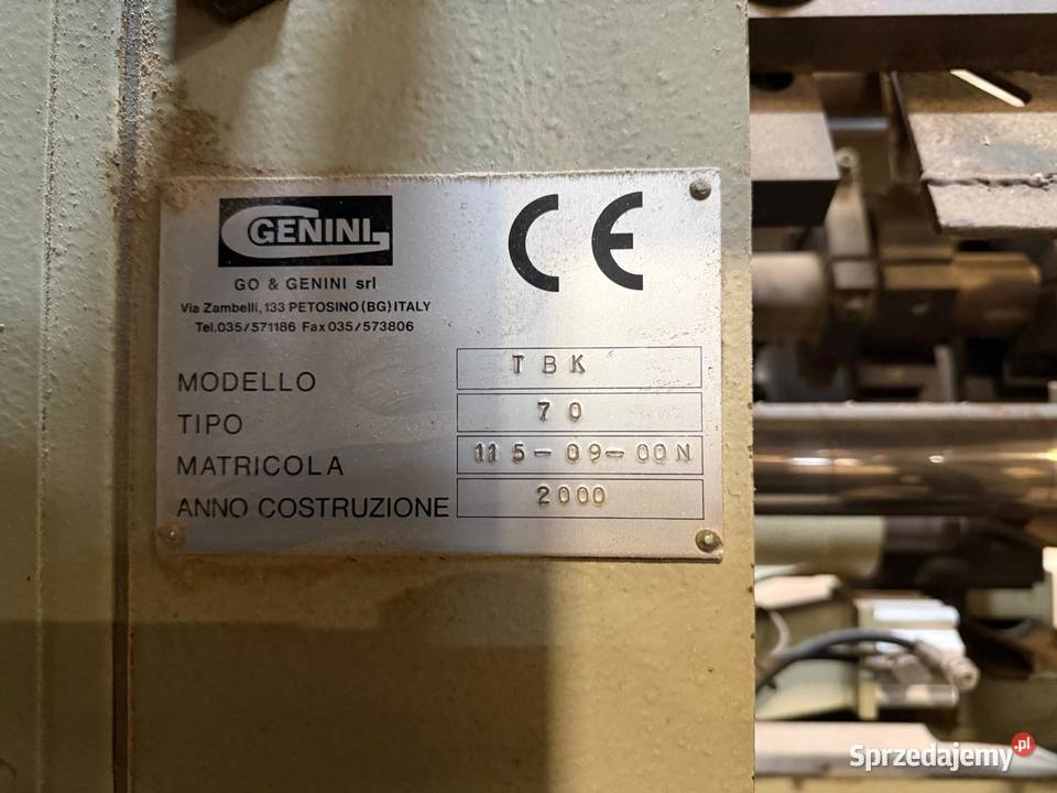 Automat tokarski Genini TBK 70 Juszczyn