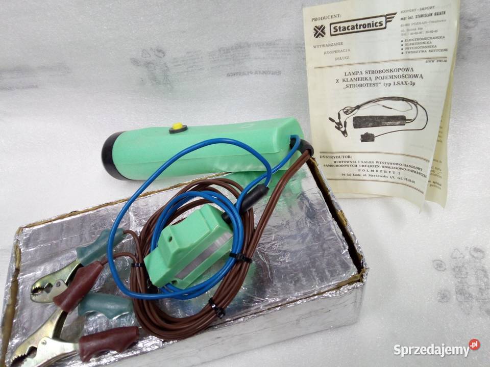Lampa stroboskopowa PRL Fiat 126p 125p Polonez Przemyśl