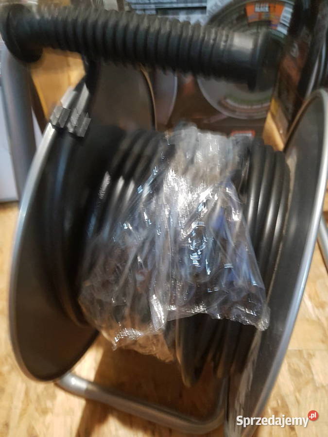 Przedłużacz bębnowy ogrodowy Black 25 m 4 gn Głogowa