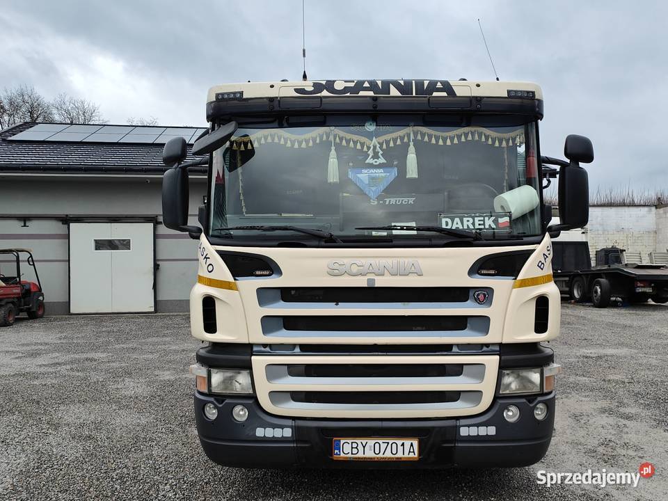 Asenizacyjny Scania Beczka 12 Rozstaw 38m Sandomierz