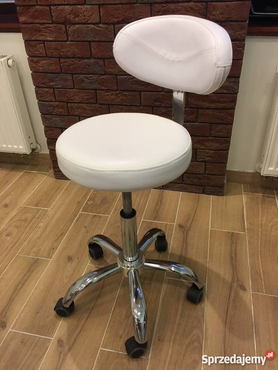 Fotel kosmetyczny elektryczny LUX biały stan Kosmetyka i fryzjerstwo dolnośląskie Wrocław