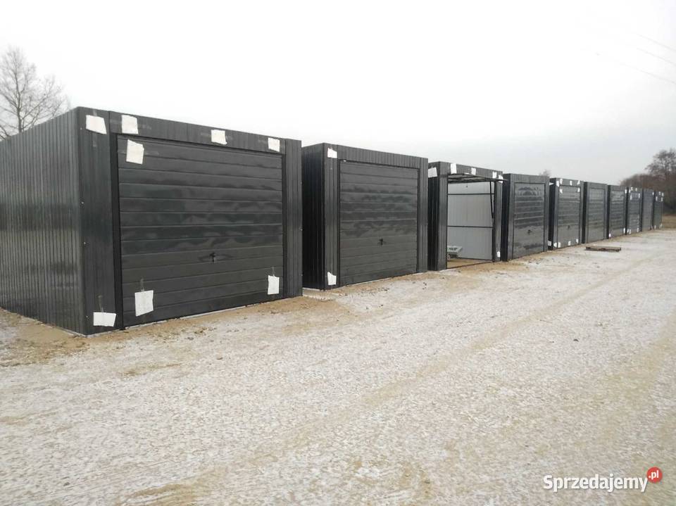 Garaż blaszany 3x5 spadek na tył kolor Sprzedaż Sprzedaż Starachowice