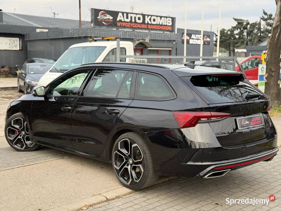 Skoda Octavia IV 2020 teraz 20 RS d 2021 Zadbany Częstochowa