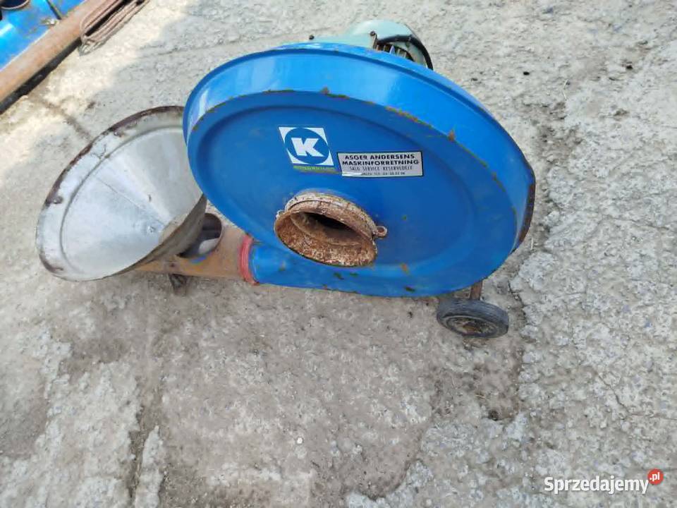 Dmuchawa do zboża 55kw zachodnia kongskilde nieuszkodzony Gózd